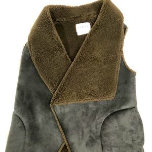 Winter teddy vest